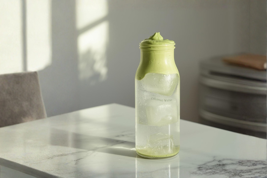 Matcha à la noix de coco